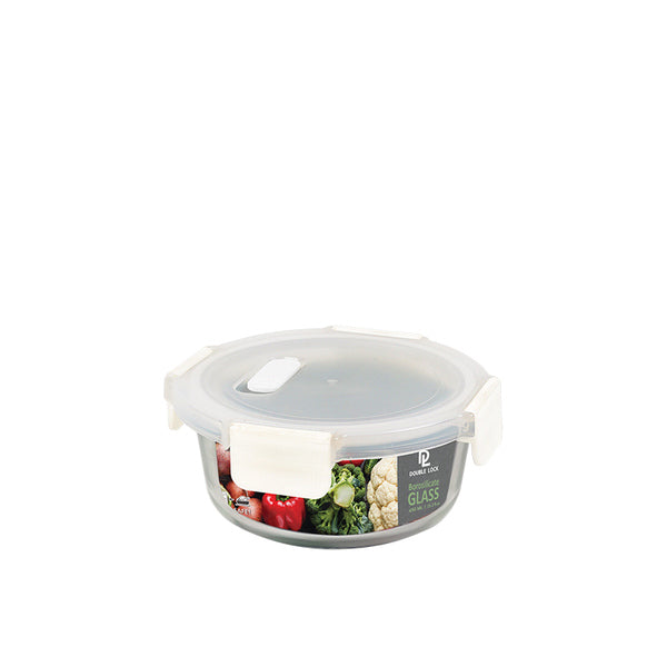 Glass Food Keeper Double Lock (JCJ)  1931A