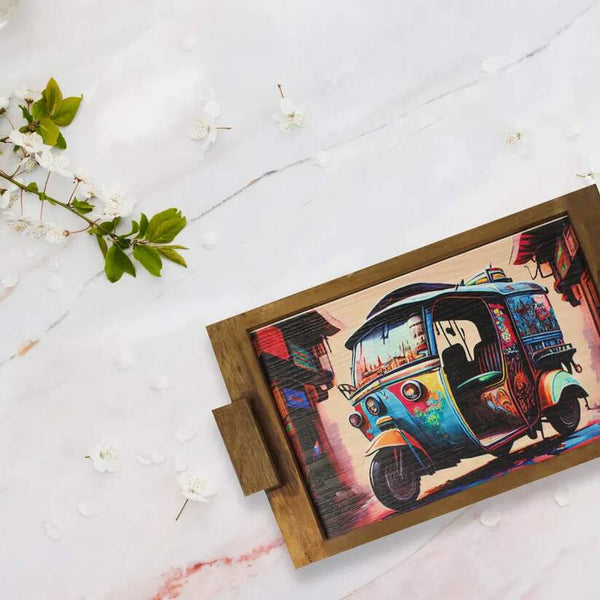 Classic Rickshaw Art Tray