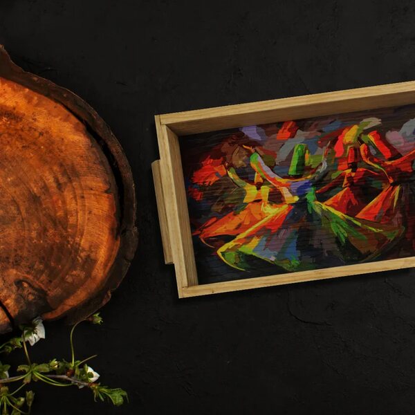 Sufi Art Tray